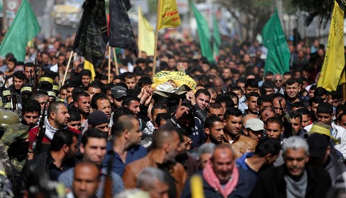 غزة تشيع 7 شهداء اليوم ووفد حماس يغادر للقاهرة