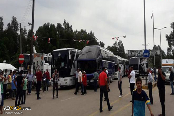 Three batches of displaced Syrians return home from Lebanon / Pics