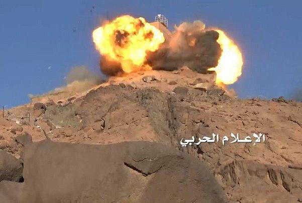 دك تجمعات مرتزقة الجيش السعودي في "جيزان و عسير"