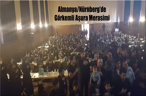 Nürnberg’de Görkemli Aşura Merasimi + FOTO