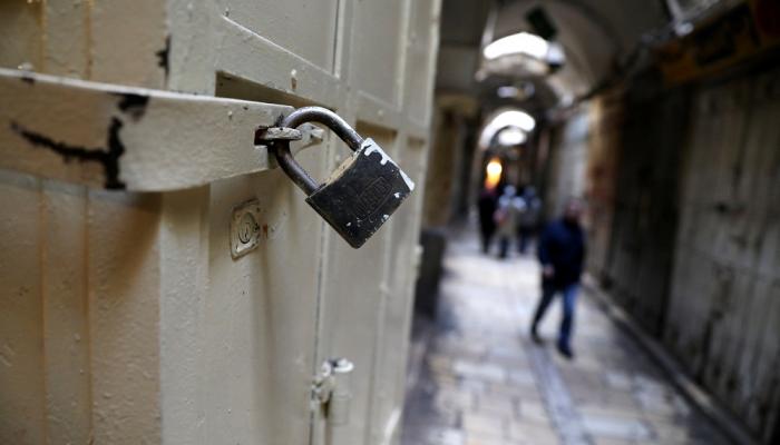 إضراب عام في فلسطين رداً على الإجراءات الإسرائيلية