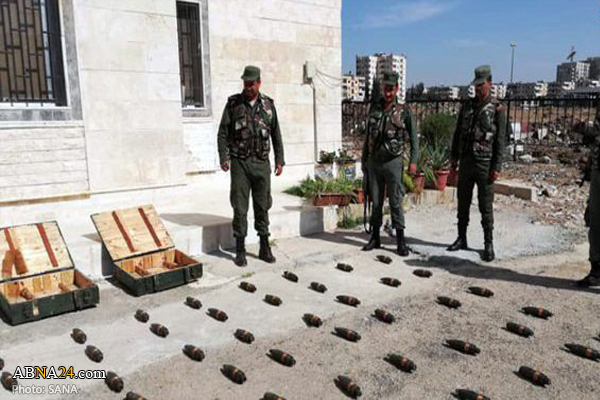 Syrian forces discover ammunition, shells left behind terrorists in Homs