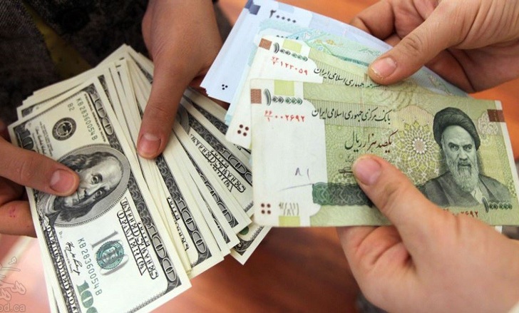 هبوط سعر الدولار الاميركي أمام "الريال الايراني"