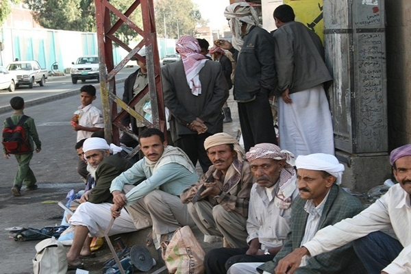 イエメンで、戦争により８００万人が失業