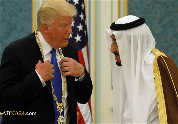 ترامب للعاهل السعودي: لن تبقى في الحكم لأسبوعين دون حمايتنا