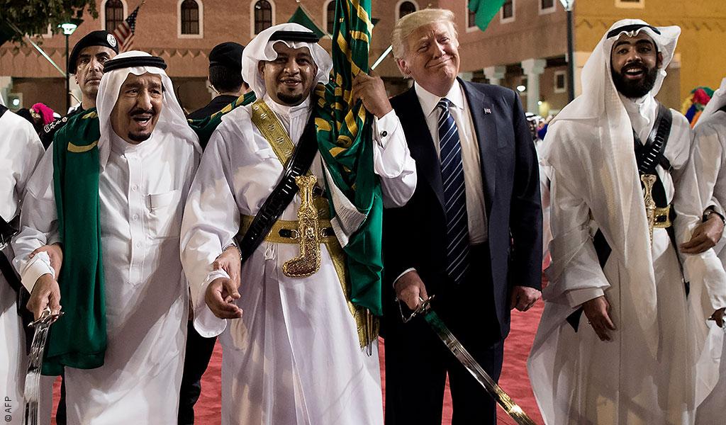 الملك سلمان يطلب من ترامب مساعدة عسكرية سرية والأخير يشترط
