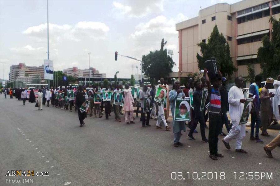 Photos: Free Zakzaky peaceful protest in Abuja, Nigeria