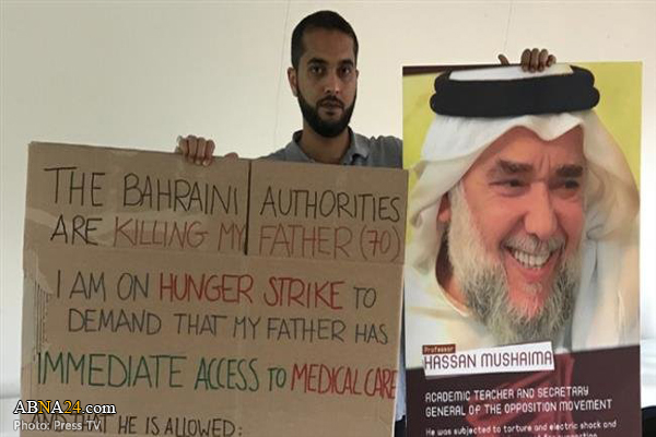 Son of Bahraini activist end hunger strike in London