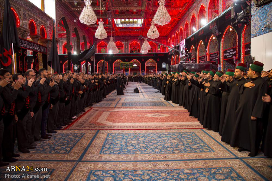 Photos: Imam Sajjad (AS) mourning ceremony held in Karbala