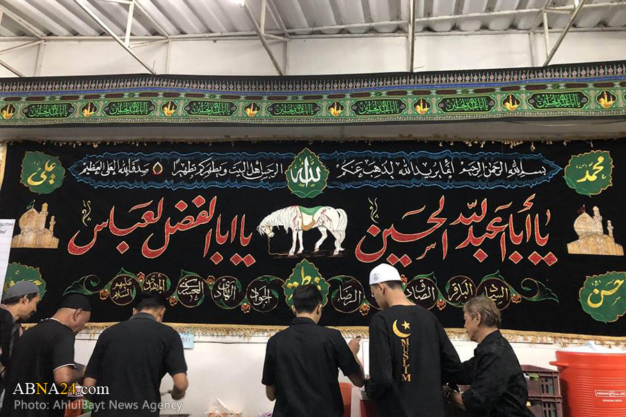 تقرير مصور/ مجلس العزاء الحسيني في العاصمة بانكوك