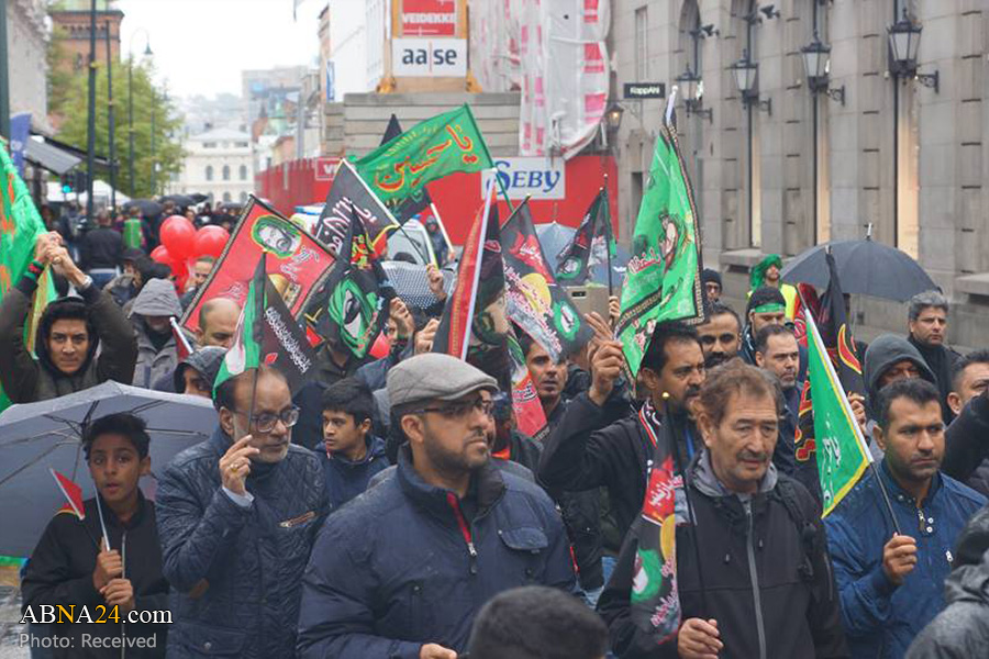 تقرير مصور/ مسيرة عاشورائية في العاصمة النرويجية