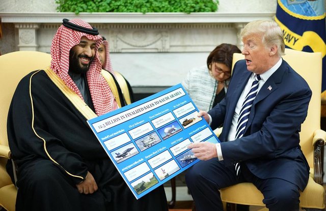 ترامب: أمريكا ستعاقب نفسها إذا أوقفت بيع السلاح للسعودية!