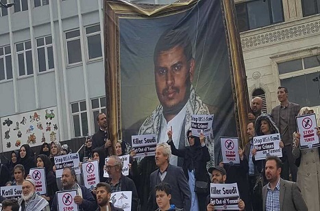 Zalim Suudi Rejim İstanbul'da Protesto Edildi / Foto