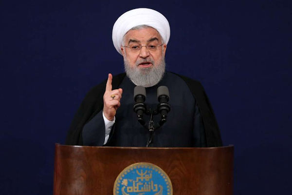 イラン大統領、「アメリカは、国際的な取り決めを踏みにじり、政策に失敗している」