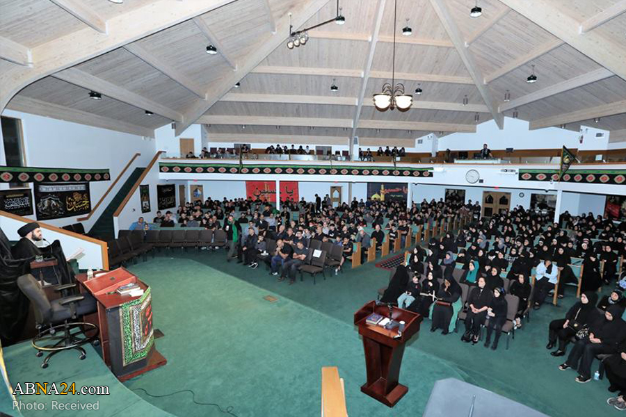 تقرير مصور/ مجلس العزاء الحسيني في ميشيغان الامريكية 