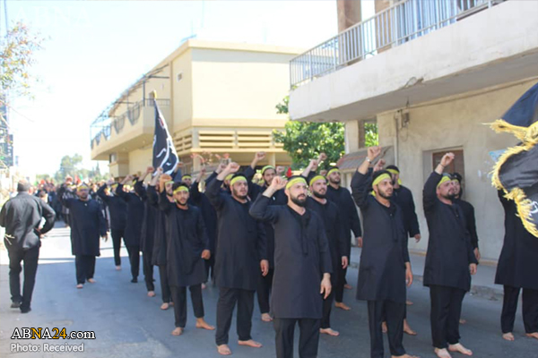 Photos: Imam Hussain (AS) mourning procession in Al Ghaziyah, Lebanon