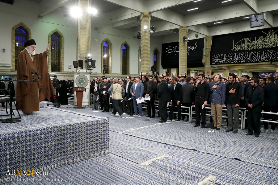 Photos: Academic elites, prominent scholars met with Imam Khamenei