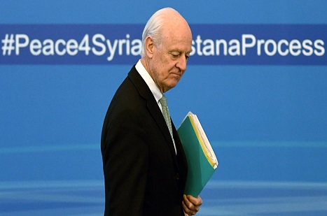 BM Suriye Özel Temsilcisi De Mistura görevi bırakıyor