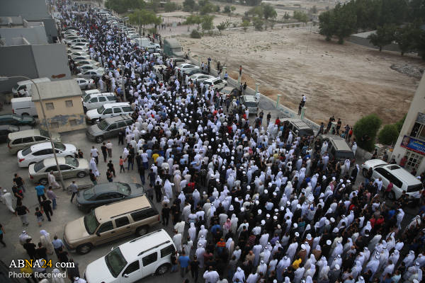 تقرير مصور/ تشييع جثمان العلامة"عبدالحسين الستري" في البحرين