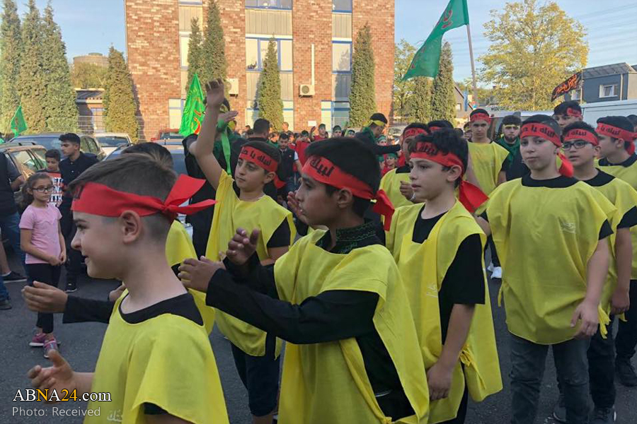 Photos: Imam Hussain (AS) mourning procession in Bottrop, Germany