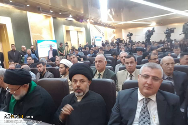 تقرير مصور/ المجمع العالمي لاهل البيت (ع) يشارك في المؤتمر الدولي الثاني "لزيارة الاربعين" بكربلاء