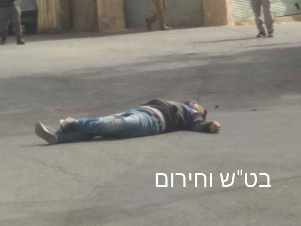 استشهاد شاب برصاص الاحتلال بزعم تنفيذ عملية طعن في الخليل+(صور)