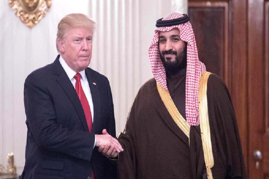 سعودی موقف میں کچھ فریبکاری پائی جاتی ہے: مسٹر ٹرامپ