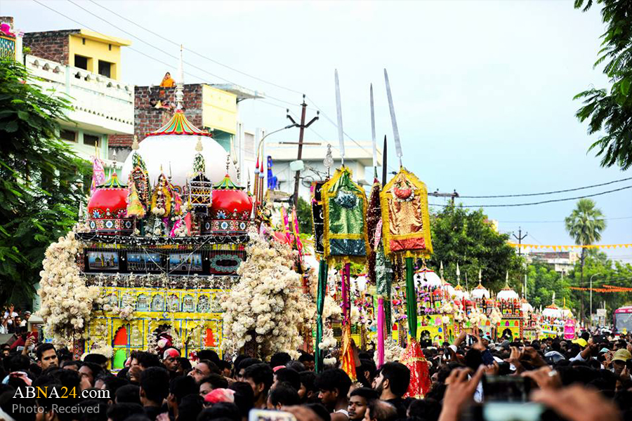 Photos: Mourning ceremony for martyrdom of Imam Hussain (AS) in Ghosi, India