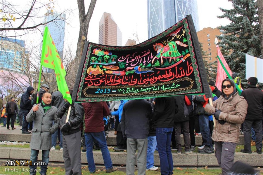 Photos: Imam Hussain (AS) mourning procession in Calgary, Canada