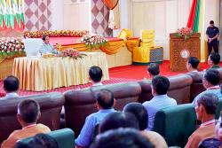 သမၼတဦး၀င္းျမင့္ႏွင့္ မ႑ိဳင္သံုးရပ္ေတြ႕ဆံုပြဲ ပုသိမ္ၿမိဳ႕၌ ျပဳလုပ္မည္