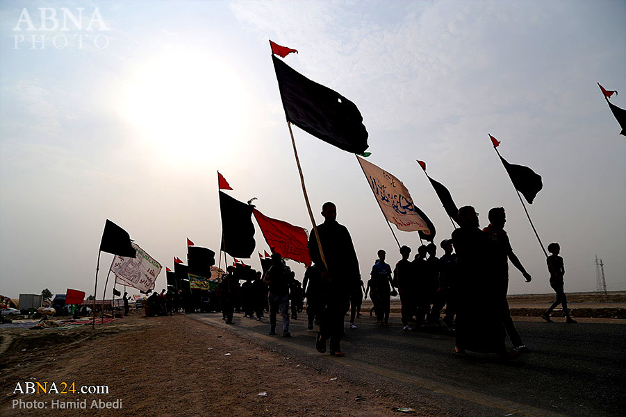 تقرير مصور/ مشاهد رائعة عن أربعينية الامام الحسين (ع)