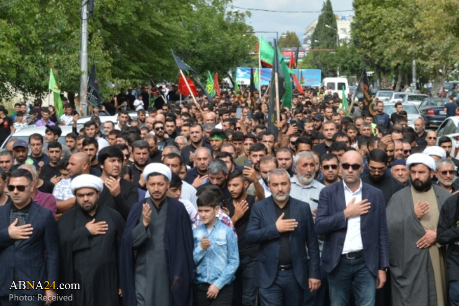 Photos: Imam Hussain (AS) mourning procession in Marneuli, Georgia