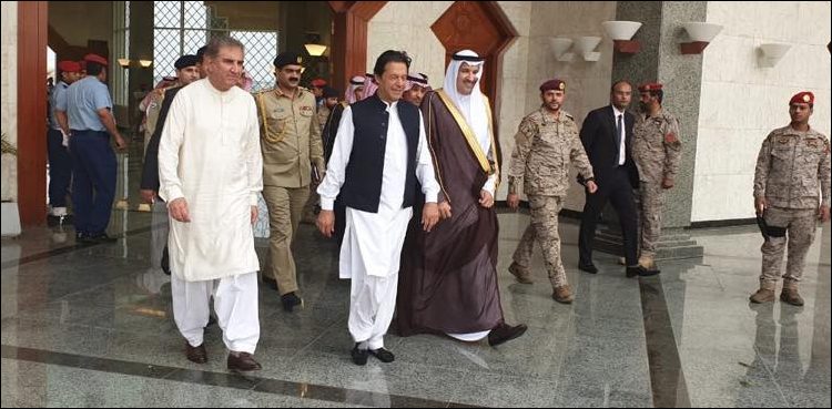 پاکستانی وزیر اعظم کی سعودی شاہ سے ملاقات