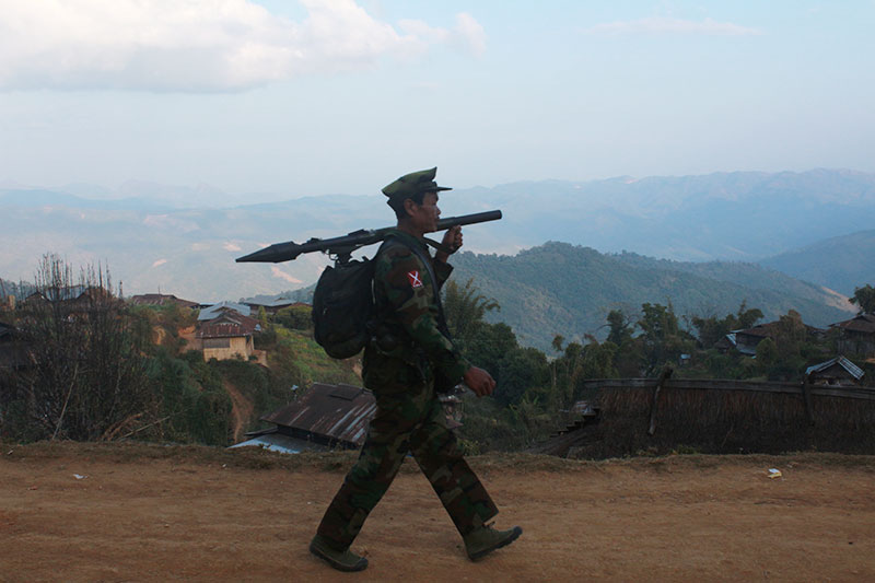 သီေပါၿမိဳ႕ လြယ္လမ္းေတာင္အနီး TNLA ၊ SSPP ပူးေပါင္းအဖြဲ႔ႏွင့္ RCSS တို႔အၾကား တုိက္ပြဲျပန္ျဖစ္