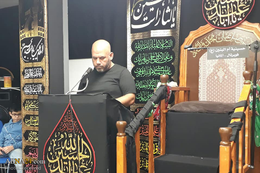 تقرير مصور/ مجلس العزاء الحسيني في حسينية "ام البنين" (ع) بمدينة فوبرتال الالمانية
