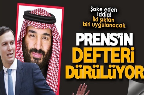 Prens Selman'ın defteri dürülüyor