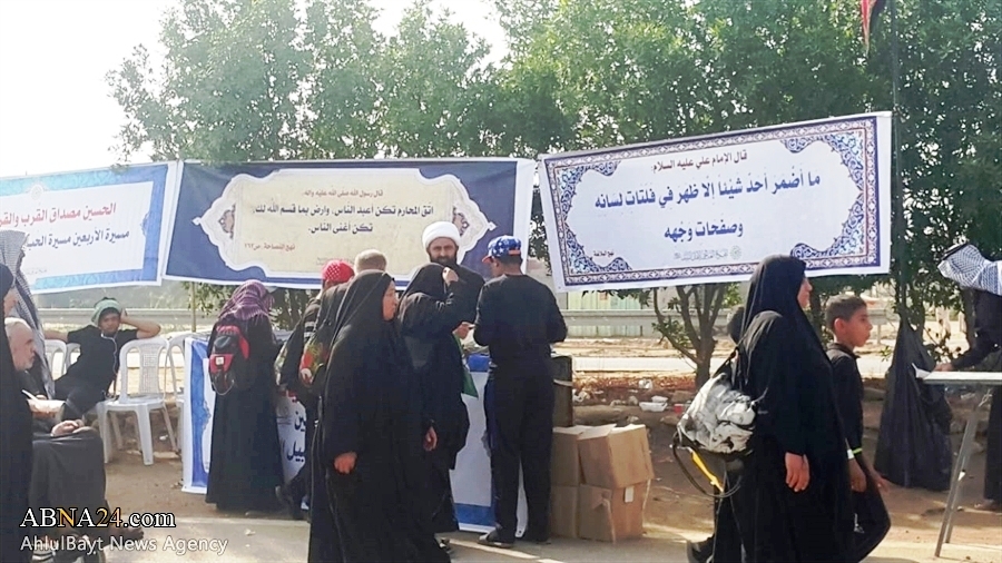 تقرير مصور/ محطة المجمع العالمي لأهل البيت (ع) بمناسبة أربعينية الامام الحسين (ع)