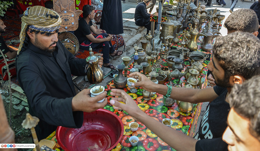 شريحة بحركات اليد والايماءات تخدم زوار أربعينية الامام الحسين (ع)+(صورة)