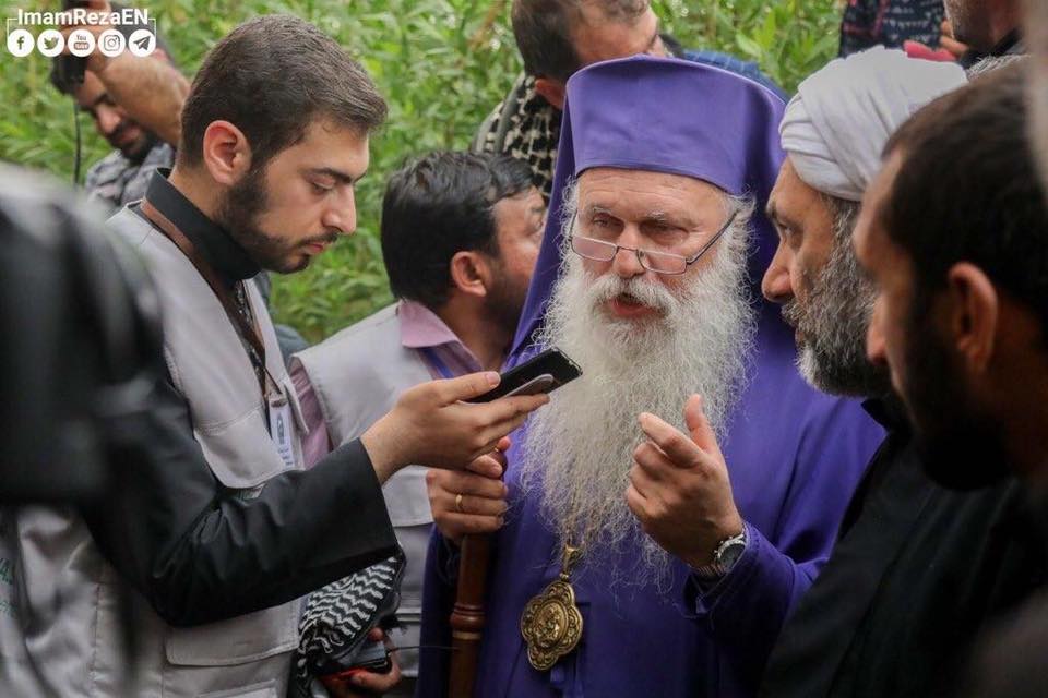 Архијепископ Малкһаз Сонҝулашвили христианлара сәсләнди: Имам Һүсејн Јүрүшүнә гатылын! – Фото