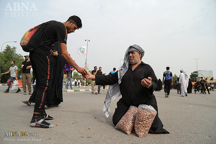 “Los peregrinos de Arba’in en Samarra”