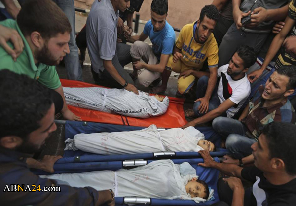 استشهاد 3 أطفال فلسطينيين في غارة إسرائيلية على غزة