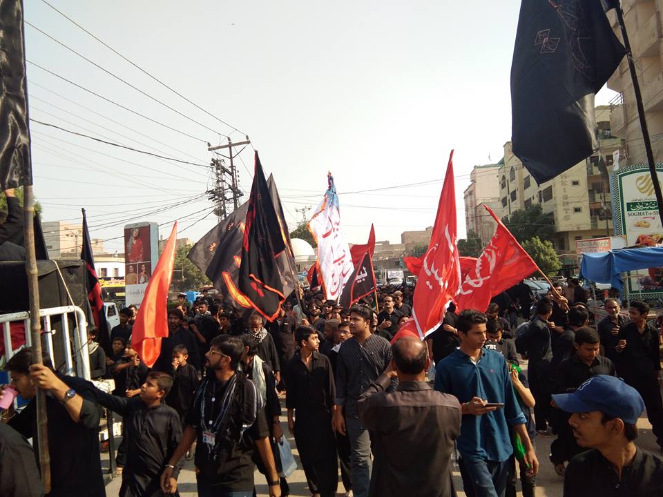 اصغریہ علم و عمل کے زیر اہتمام حیدرآباد میں جلوس اربعین کا انعقاد+ تصاویر