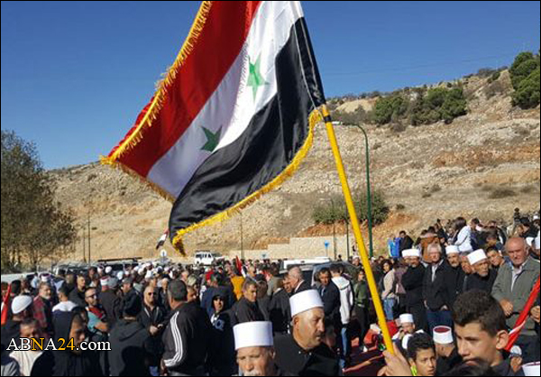  أهالي مجدل شمس بالجولان المحتل يعتصمون رفضا لما يُسمى "انتخابات المجالس المحلية"