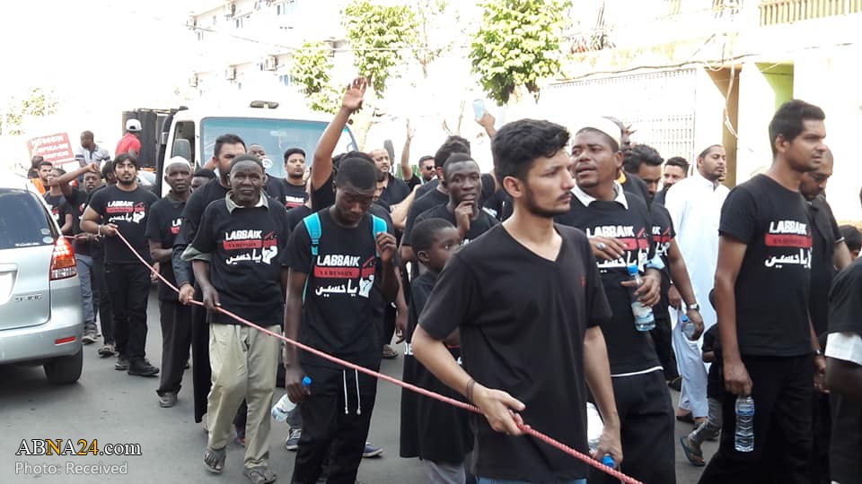 تقرير مصور/ مسيرات العزاء الحسيني بمدينة نامبولا في موزنبيق