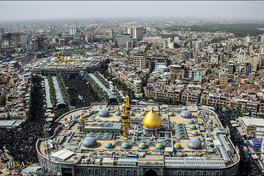 “La ciudad de Karbalá y sus alrededores en vísperas de Arba’in”