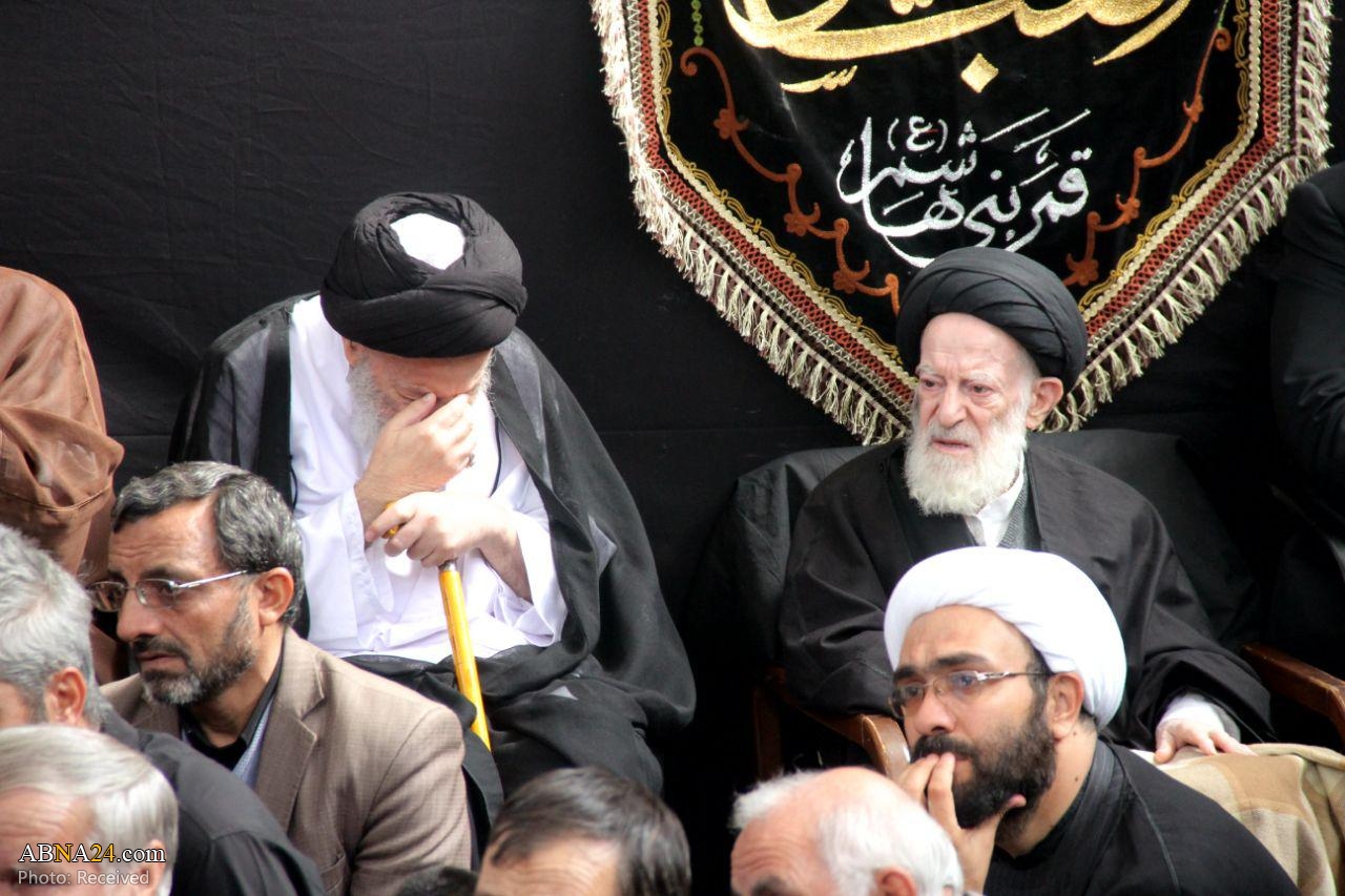 تقرير مصور/ مجلس بمناسبة أربعينية الامام الحسين (ع) في مكتب آية الله شبيري زنجاني بقم المقدسة