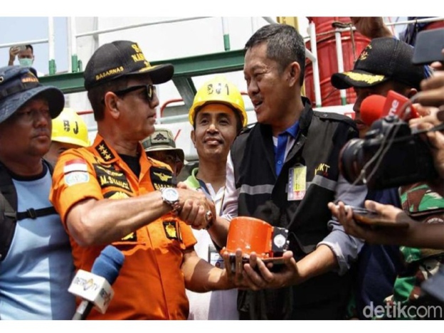 Kotak Hitam Pertama JT 601 Ditemui