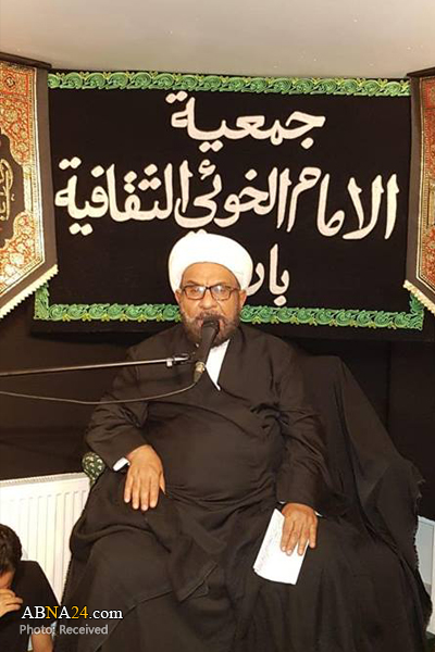 تقرير مصور/ مجلس العزاء الحسيني في جمعية الامام الخوئي الثقافية بالعاصمة الفرنسية