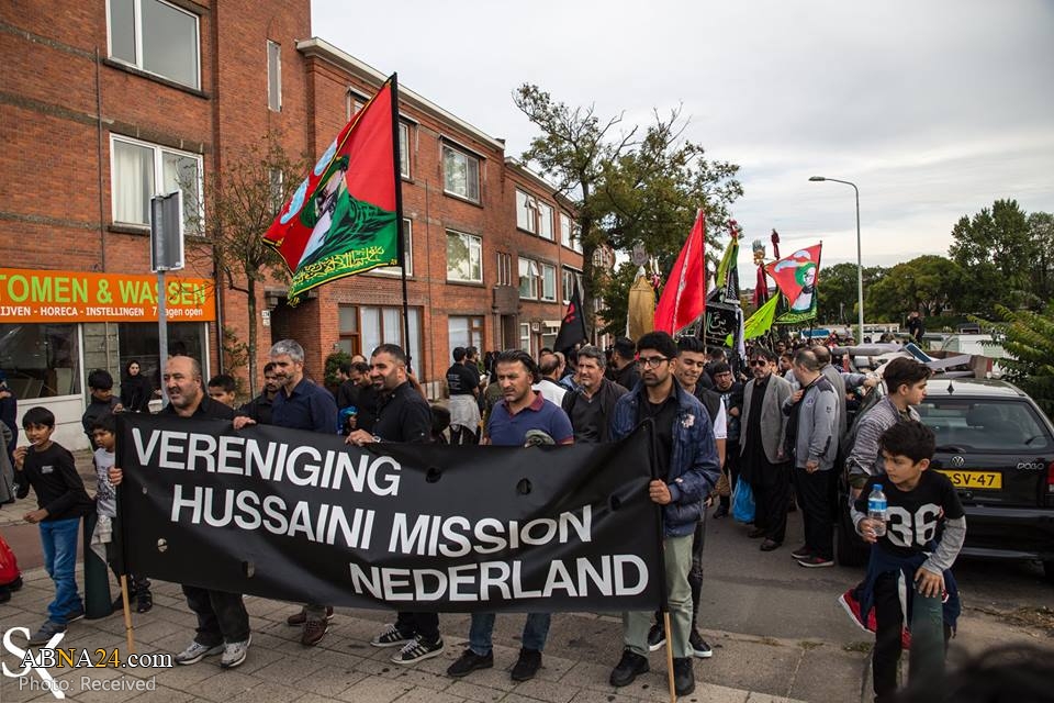 “Procesiones de Arba’in en la ciudad holandesa de La Haya”