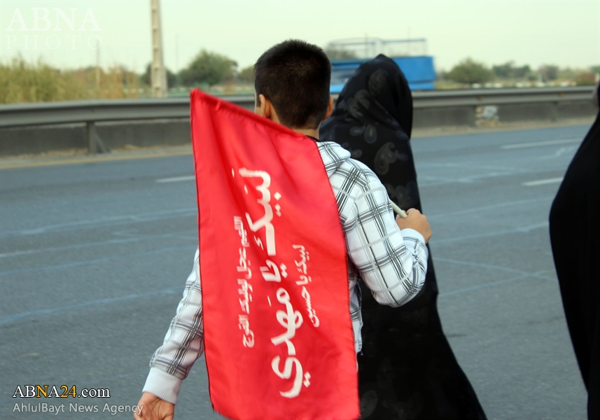 تقرير مصور/ مسيرات أربعينية الامام الحسين (ع) في مدينة "الري" الايرانية